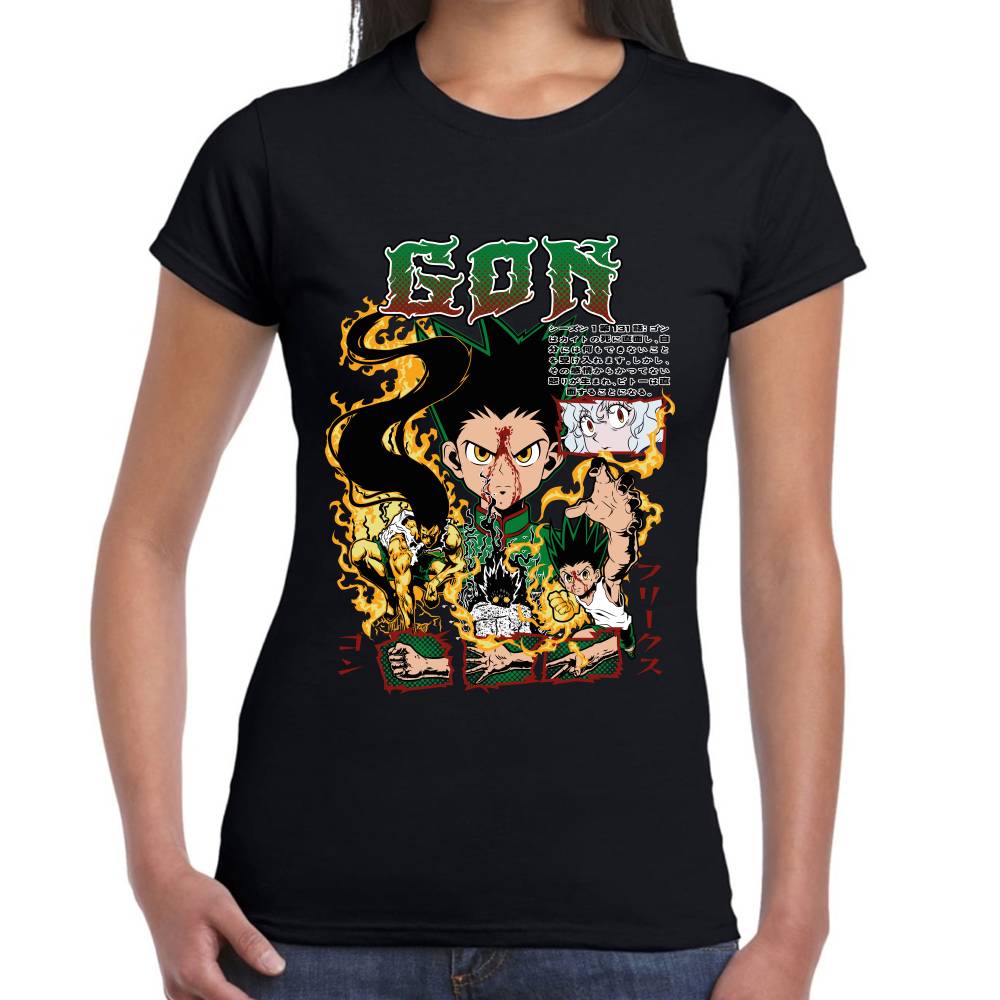 Playera Gon Freecss Hunter x Hunter Algodón Premium #0003519