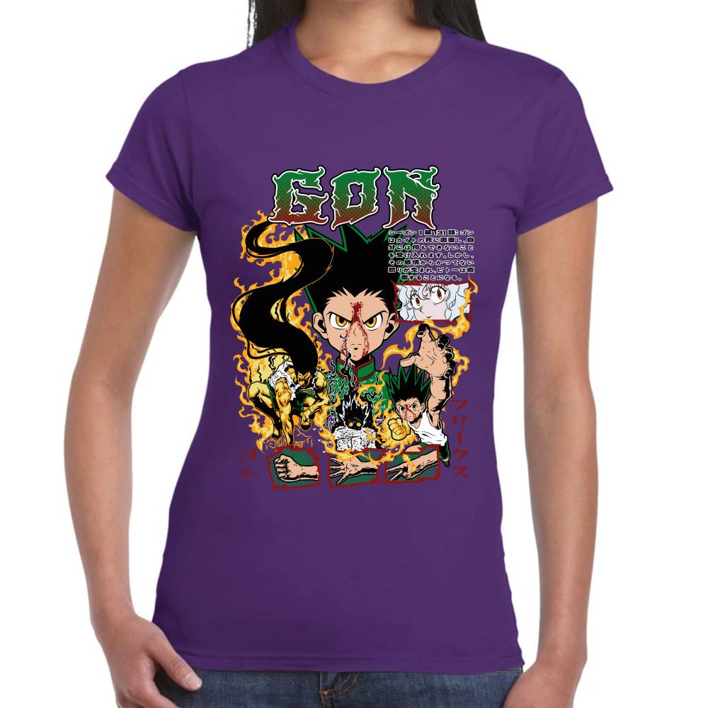 Playera Gon Freecss Hunter x Hunter Algodón Premium #0003519
