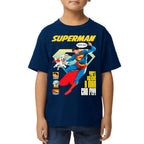 Playera de Niño Superman & Krypto Volando DC Algodón Premium #0003520