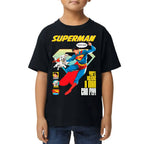 Playera de Niño Superman & Krypto Volando DC Algodón Premium #0003520
