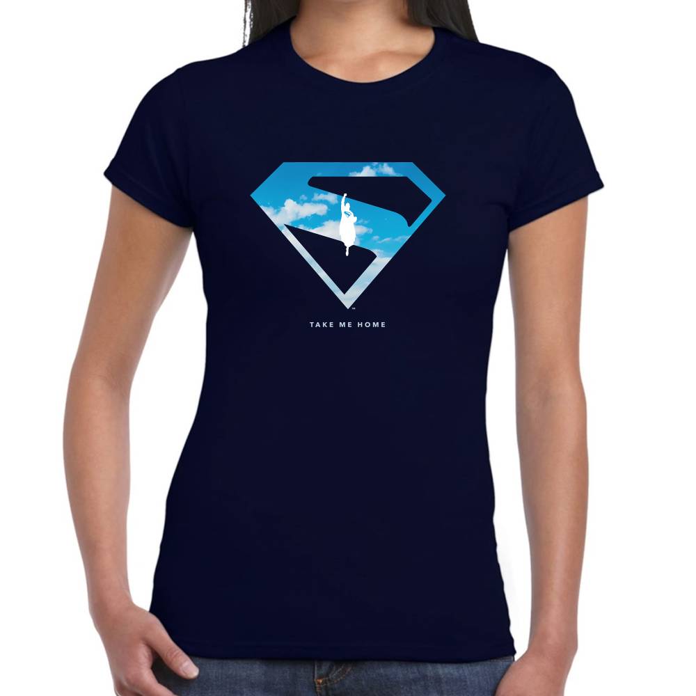 Playera Superman Take Me Home DC Algodón Premium #0003521