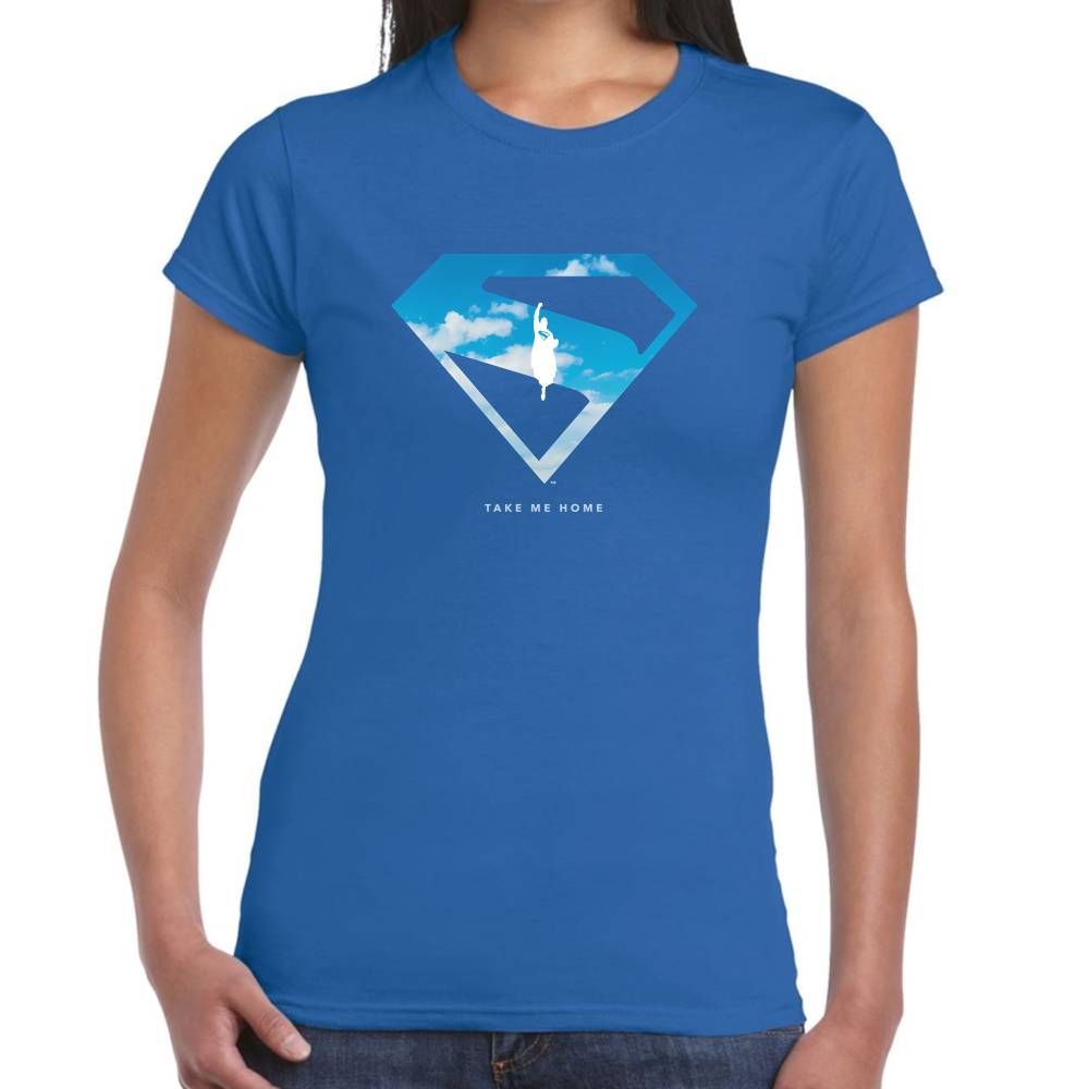 Playera Superman Take Me Home DC Algodón Premium #0003521