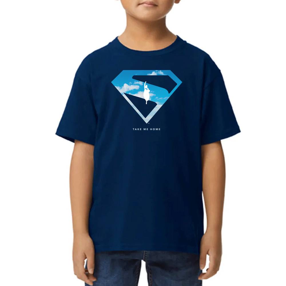 Playera de Niño Superman Take Me Home DC Algodón Premium #0003521