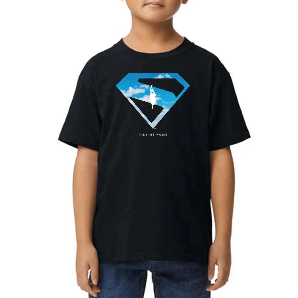 Playera de Niño Superman Take Me Home DC Algodón Premium #0003521