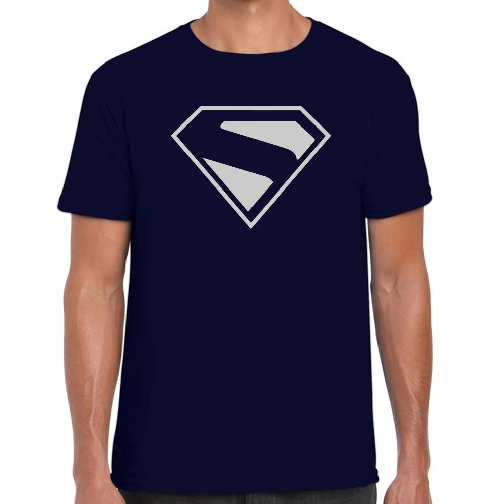 Playera Superman Logo Diamante DC Algodón Premium #0003522