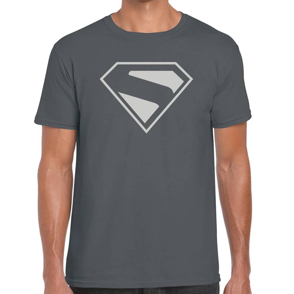 Playera Superman Logo Diamante DC Algodón Premium #0003522