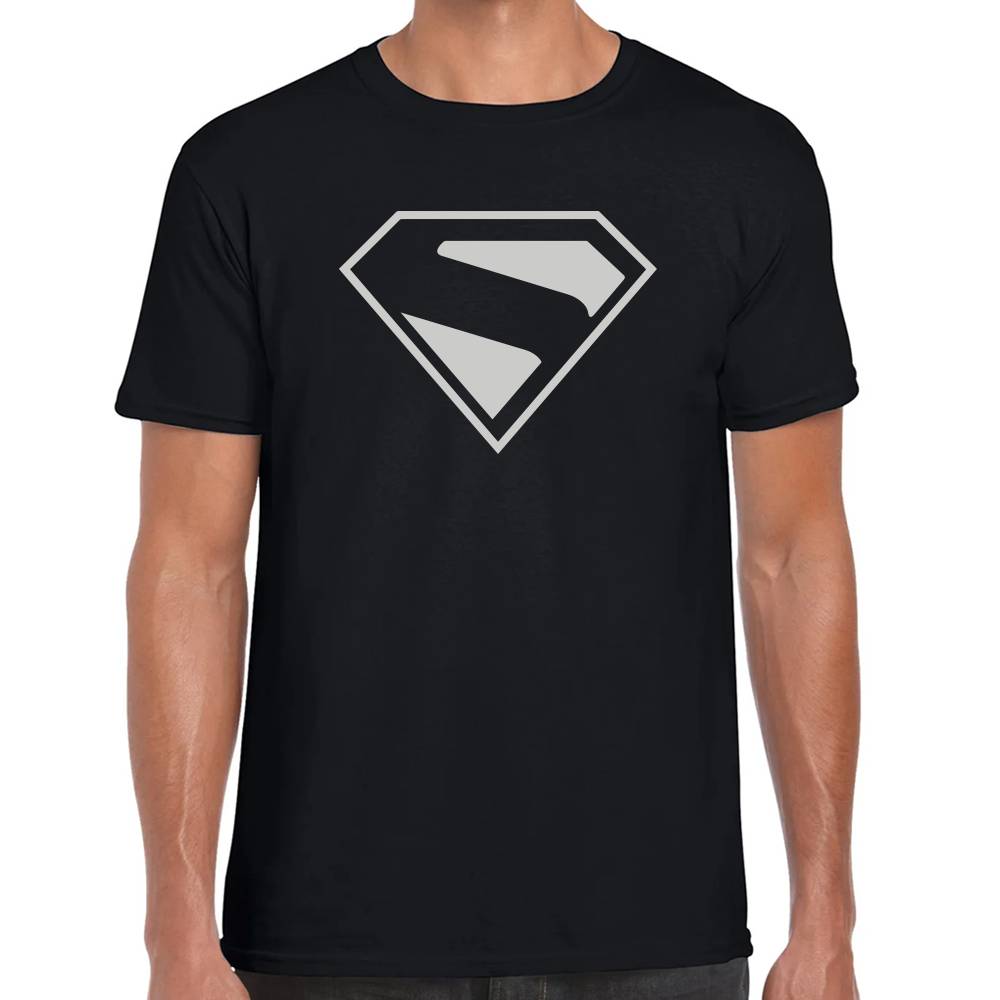 Playera Superman Logo Diamante DC Algodón Premium #0003522