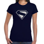 Playera Superman Logo Diamante DC Algodón Premium #0003522