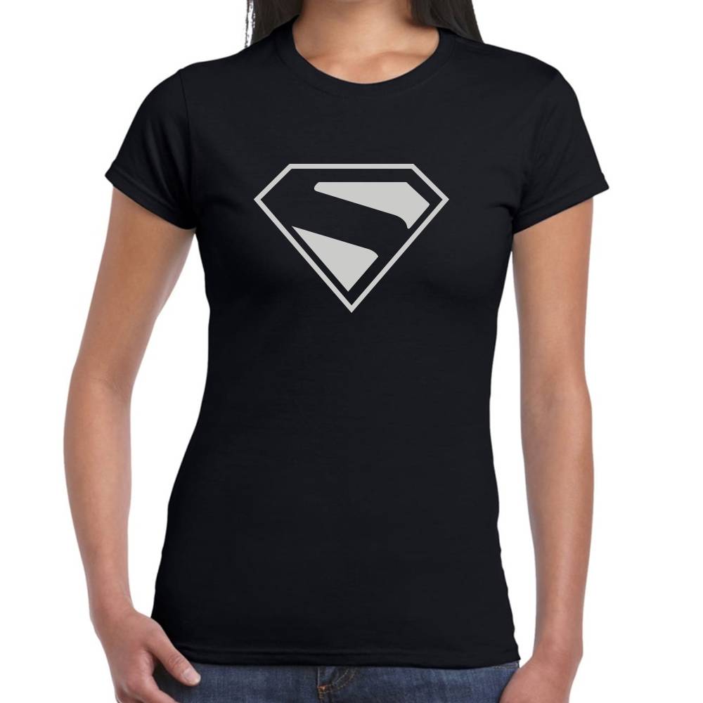 Playera Superman Logo Diamante DC Algodón Premium #0003522