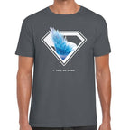 Playera Superman Fortaleza de la Soledad DC Algodón Premium #0003523
