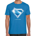 Playera Superman Fortaleza de la Soledad DC Algodón Premium #0003523