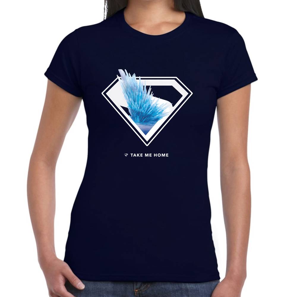 Playera Superman Fortaleza de la Soledad DC Algodón Premium #0003523 Imagen secundaria del producto