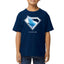 Playera de Niño Superman Fortaleza de la Soledad DC Algodón Premium #0003523