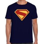 Playera Superman Logo Traje DC Algodón Premium #0003524