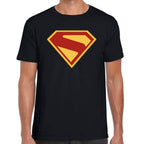 Playera Superman Logo Traje DC Algodón Premium #0003524