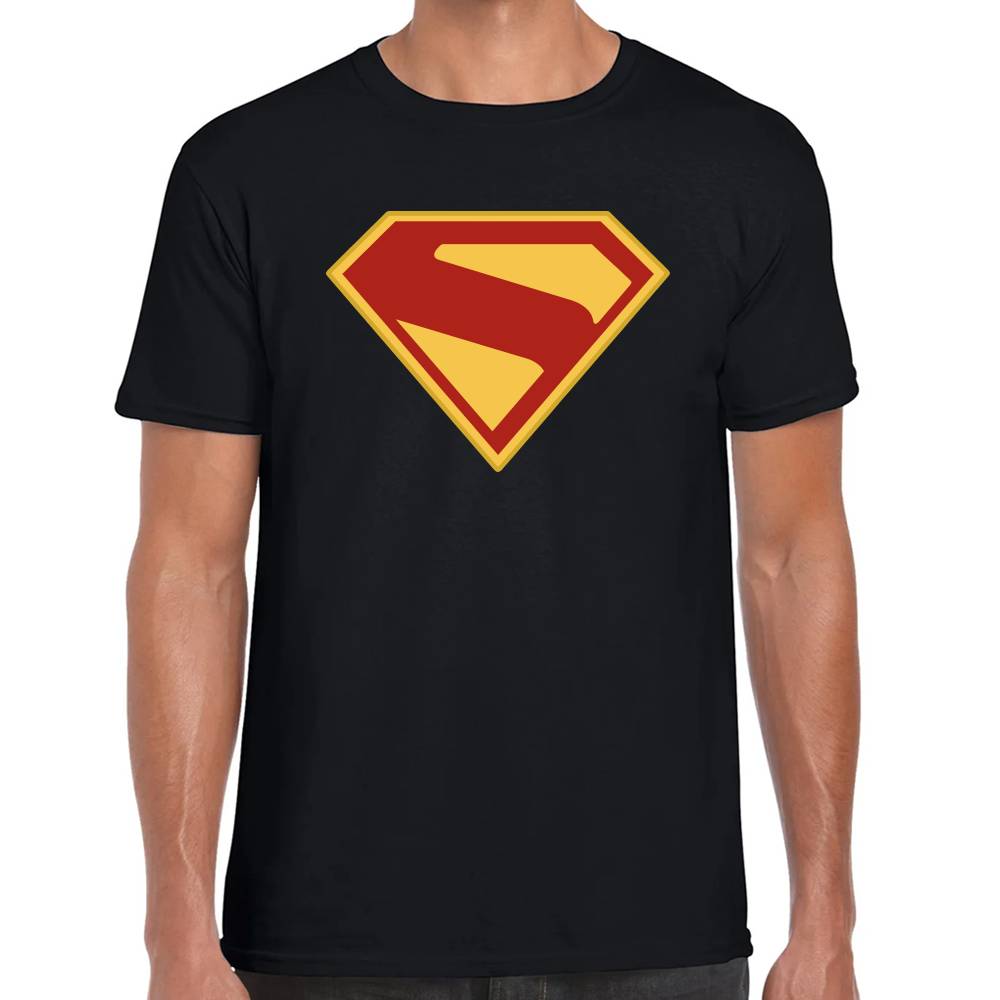 Playera Superman Logo Traje DC Algodón Premium #0003524