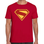 Playera Superman Logo Traje DC Algodón Premium #0003524
