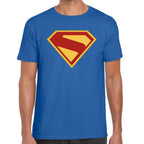 Playera Superman Logo Traje DC Algodón Premium #0003524
