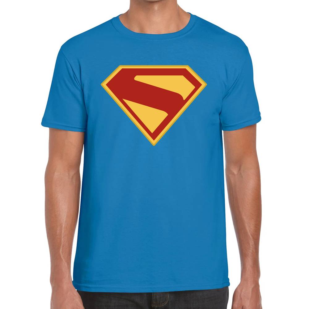 Playera Superman Logo Traje DC Algodón Premium #0003524