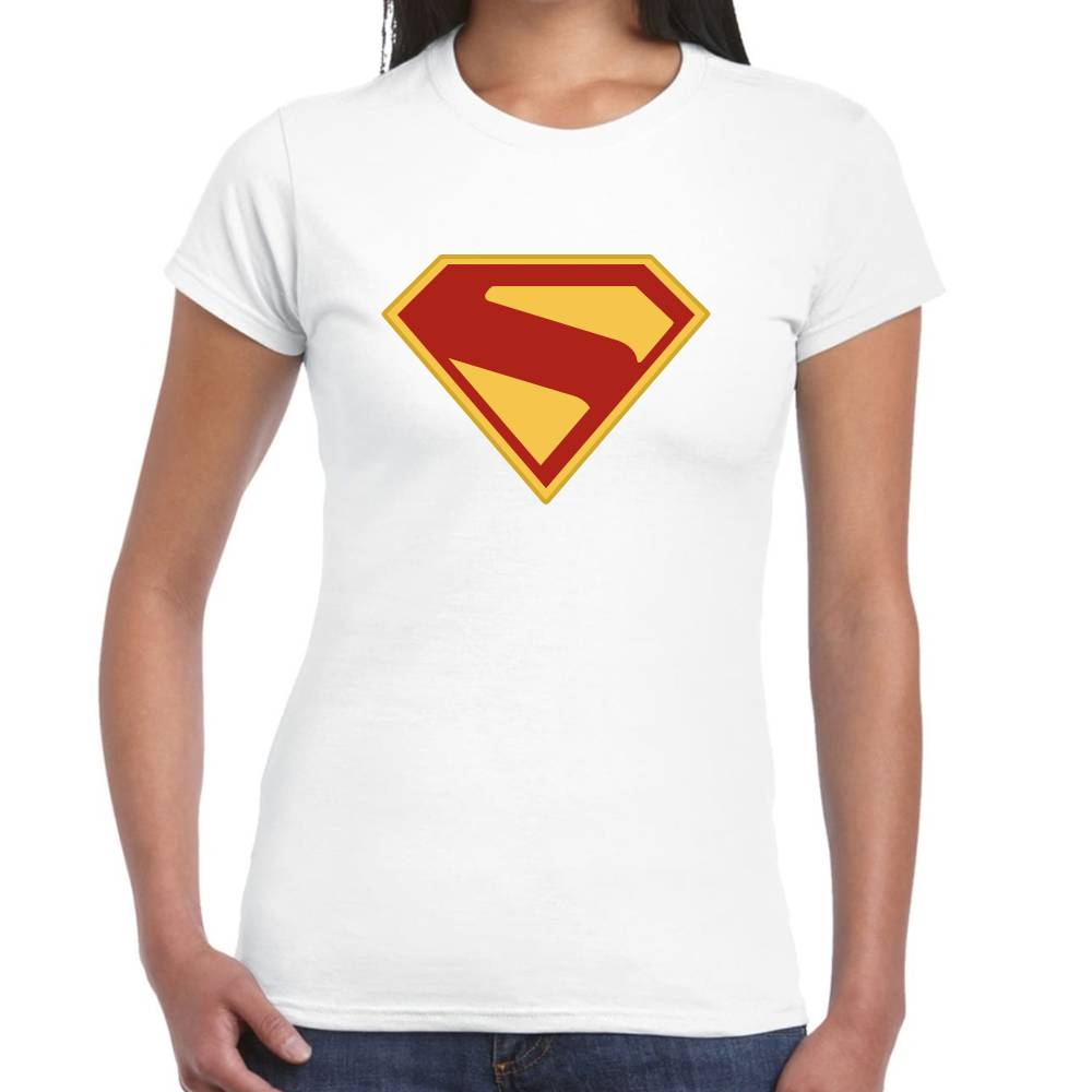 Playera Superman Logo Traje DC Algodón Premium #0003524