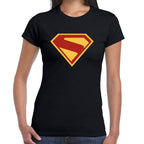 Playera Superman Logo Traje DC Algodón Premium #0003524