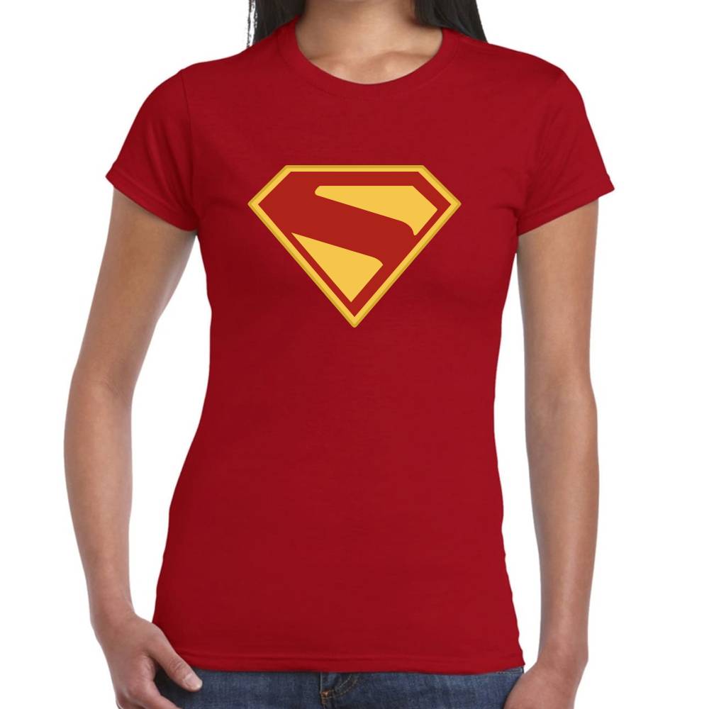 Playera Superman Logo Traje DC Algodón Premium #0003524