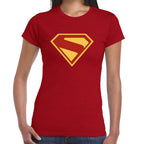Playera Superman Logo Traje DC Algodón Premium #0003524