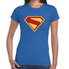 Playera Superman Logo Traje DC Algodón Premium #0003524