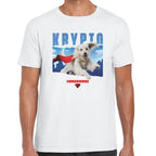 Playera Krypto Volando Superman DC Algodón Premium #0003528