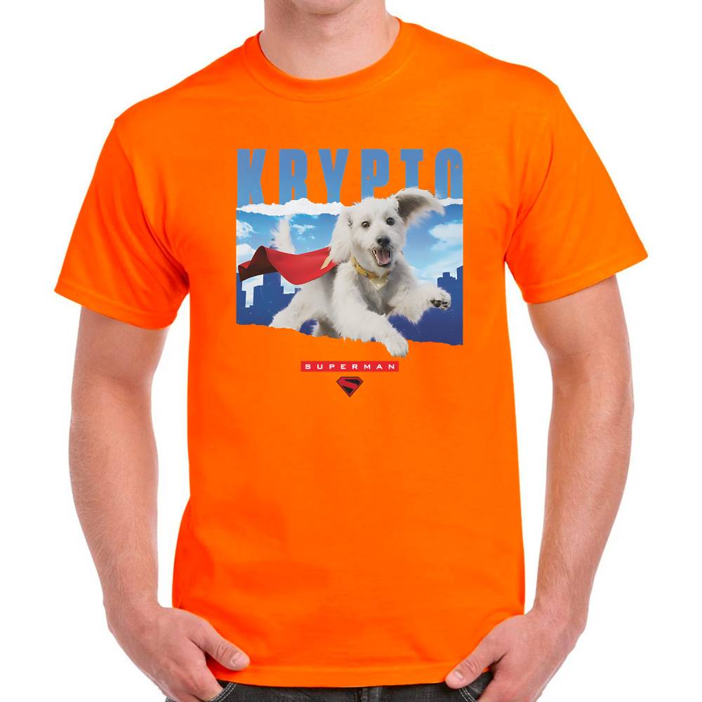 Playera Krypto Volando Superman DC Algodón Premium #0003528