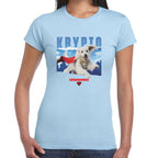 Playera Krypto Volando Superman DC Algodón Premium #0003528