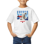 Playera de Niño Krypto Volando Superman DC Algodón Premium #0003528