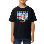 Playera de Niño Krypto Volando Superman DC Algodón Premium #0003528
