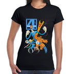 Playera 4 Fantasticos Caricatura Marvel Algodón Premium #0003532