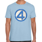 Playera 4 Fantasticos 4 Encerrado Marvel Algodón Premium #0003533