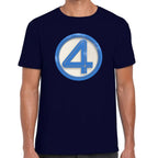 Playera 4 Fantasticos 4 Encerrado Marvel Algodón Premium #0003533