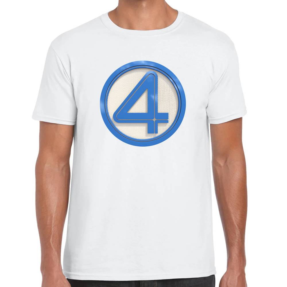Playera 4 Fantasticos 4 Encerrado Marvel Algodón Premium #0003533