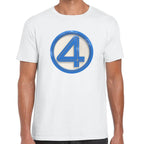 Playera 4 Fantasticos 4 Encerrado Marvel Algodón Premium #0003533
