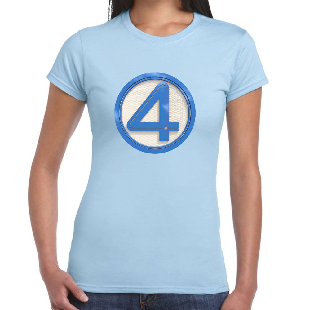 Playera 4 Fantasticos 4 Encerrado Marvel Algodón Premium #0003533