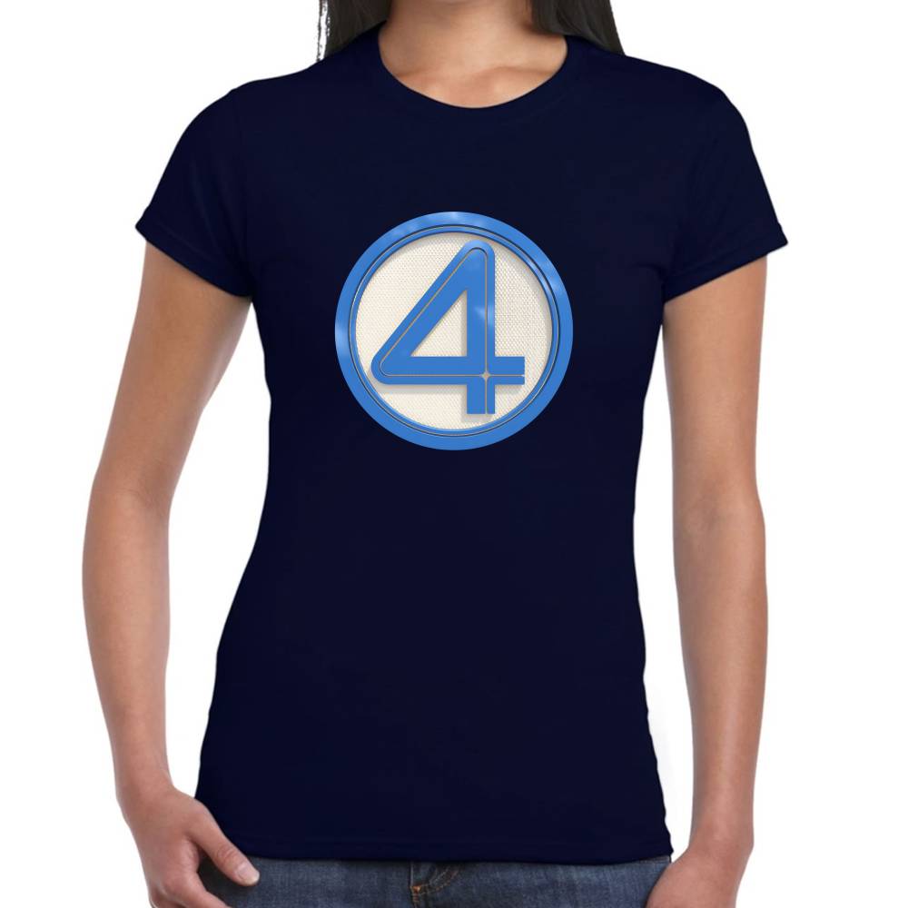 Playera 4 Fantasticos 4 Encerrado Marvel Algodón Premium #0003533