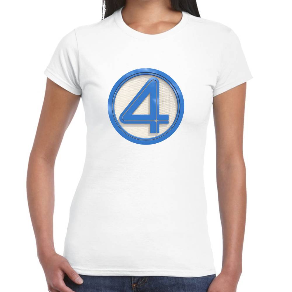 Playera 4 Fantasticos 4 Encerrado Marvel Algodón Premium #0003533