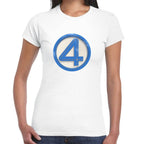 Playera 4 Fantasticos 4 Encerrado Marvel Algodón Premium #0003533