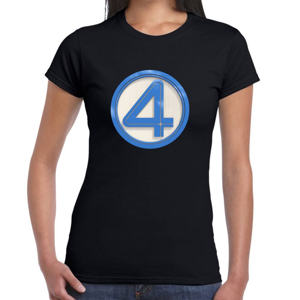 Playera 4 Fantasticos 4 Encerrado Marvel Algodón Premium #0003533