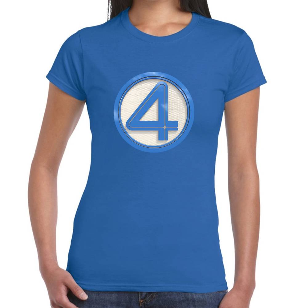 Playera 4 Fantasticos 4 Encerrado Marvel Algodón Premium #0003533