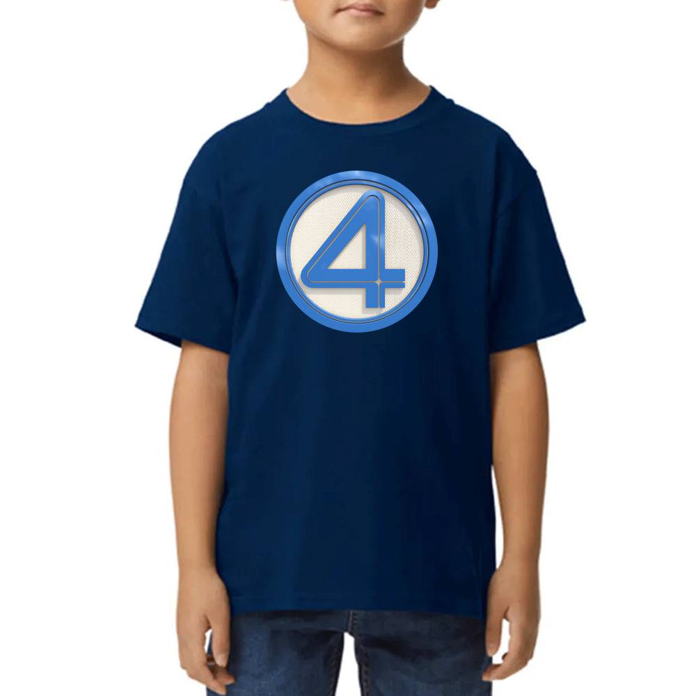 Playera de Niño 4 Fantasticos 4 Encerrado Marvel Algodón Premium #0003533