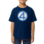 Playera de Niño 4 Fantasticos 4 Encerrado Marvel Algodón Premium #0003533
