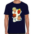 Playera 4 Fantasticos Pipa & Puro Marvel Algodón Premium #0003534