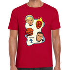 Playera 4 Fantasticos Pipa & Puro Marvel Algodón Premium #0003534