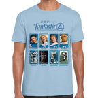 Playera 4 Fantasticos Pelicula 2025 Marvel Algodón Premium #0003537