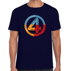 Playera 4 Fantasticos Logo Circular Marvel Algodón Premium #0003538